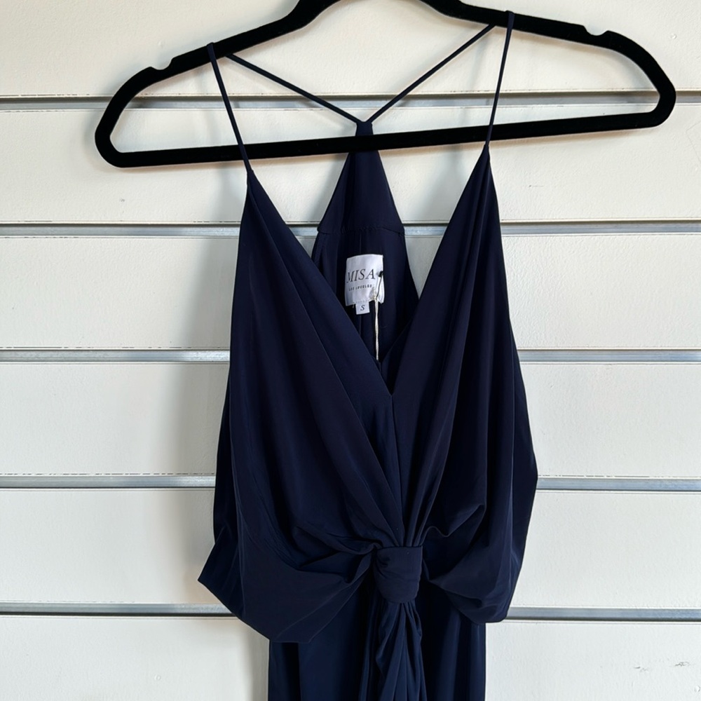 MISA size Small NWT Navy blue dress